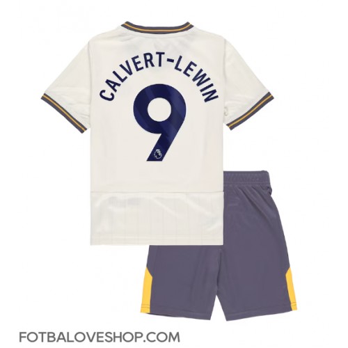 Everton Dominic Calvert-Lewin #9 Dětské Alternativní Dres 2024-25 Krátký Rukáv (+ trenýrky)