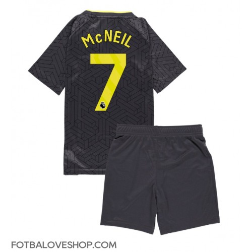 Everton Dwight McNeil #7 Dětské Venkovní Dres 2024-25 Krátký Rukáv (+ trenýrky)
