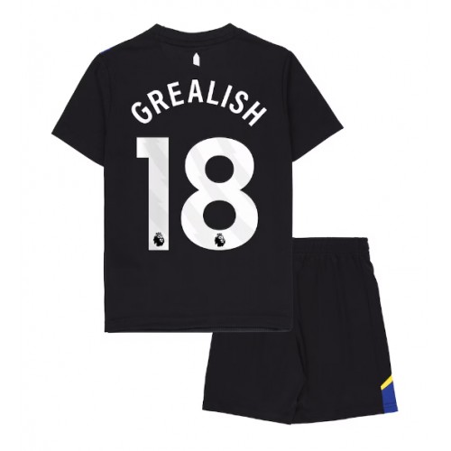 Everton Jack Grealish #18 Dětské Alternativní Dres 2025-26 Krátký Rukáv (+ trenýrky)