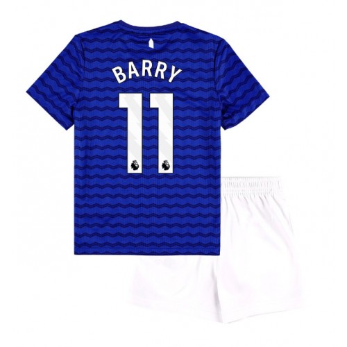 Everton Thierno Barry #11 Dětské Domácí Dres 2025-26 Krátký Rukáv (+ trenýrky)