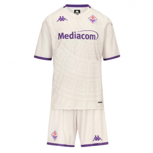 Fiorentina Moise Kean #20 Dětské Venkovní Dres 2025-26 Krátký Rukáv (+ trenýrky)