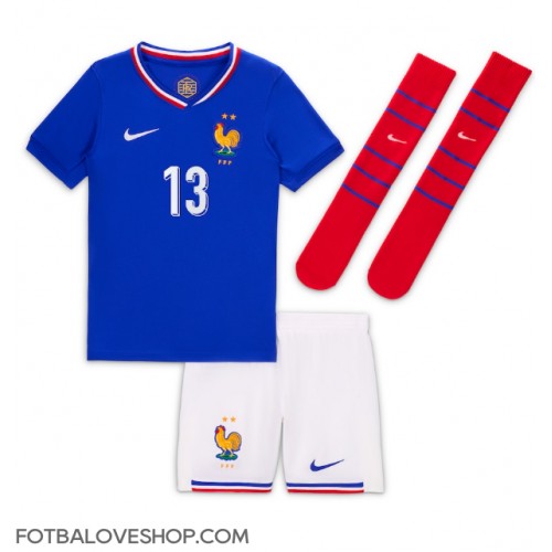 Francie Kante #13 Dětské Domácí Dres ME 2024 Krátký Rukáv (+ trenýrky)