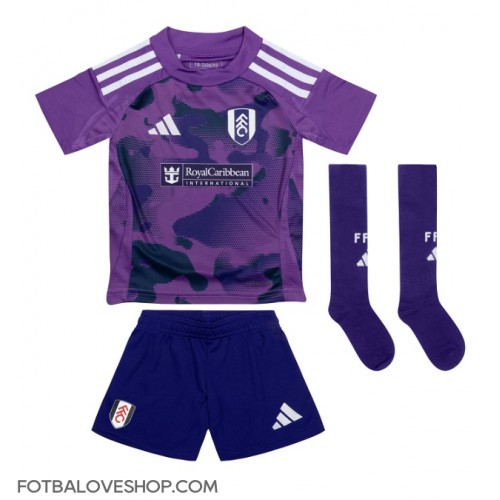 Fulham Adama Traore #11 Dětské Alternativní Dres 2024-25 Krátký Rukáv (+ trenýrky)