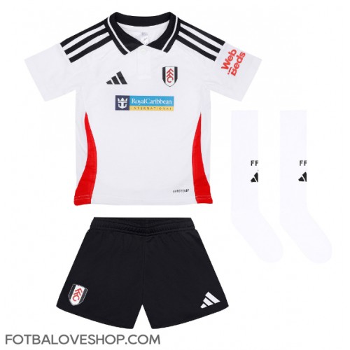 Fulham Adama Traore #11 Dětské Domácí Dres 2024-25 Krátký Rukáv (+ trenýrky)