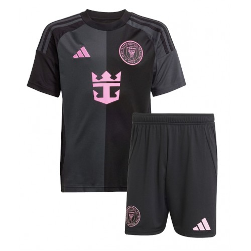 Inter Miami Rodrigo De Paul #7 Dětské Venkovní Dres 2025-26 Krátký Rukáv (+ trenýrky)