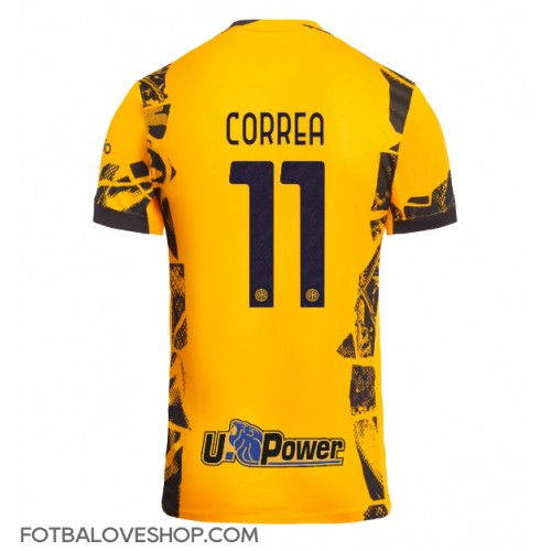 Inter Milan Joaquin Correa #11 Alternativní Dres 2024-25 Krátký Rukáv