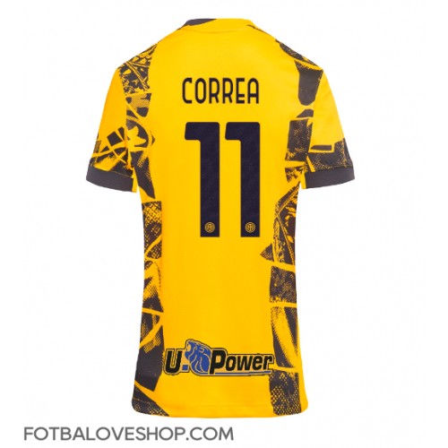 Inter Milan Joaquin Correa #11 Dámské Alternativní Dres 2024-25 Krátký Rukáv
