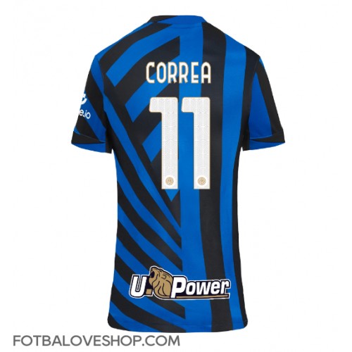 Inter Milan Joaquin Correa #11 Dámské Domácí Dres 2024-25 Krátký Rukáv