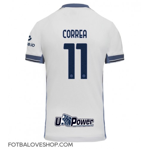 Inter Milan Joaquin Correa #11 Venkovní Dres 2024-25 Krátký Rukáv