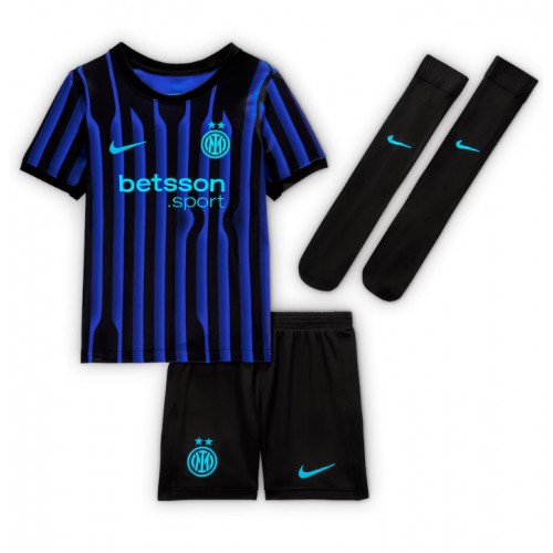 Inter Milan Manuel Akanji #25 Dětské Domácí Dres 2025-26 Krátký Rukáv (+ trenýrky)