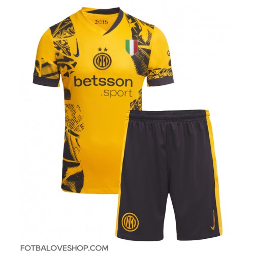 Inter Milan Nicolo Barella #23 Dětské Alternativní Dres 2024-25 Krátký Rukáv (+ trenýrky)
