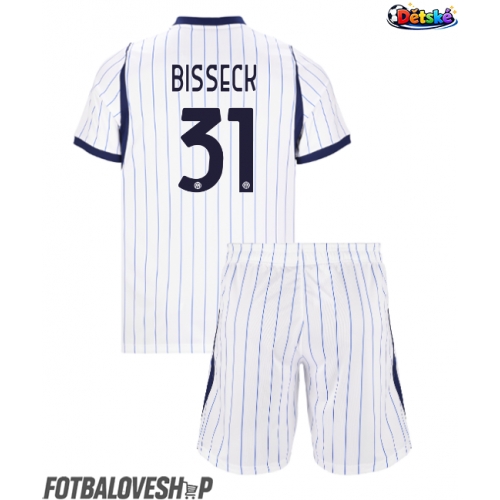 Inter Milan Yann Bisseck #31 Dětské Venkovní Dres 2026-27 Krátký Rukáv (+ trenýrky)