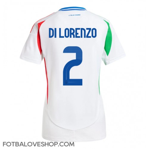Itálie Giovanni Di Lorenzo #2 Dámské Venkovní Dres ME 2024 Krátký Rukáv