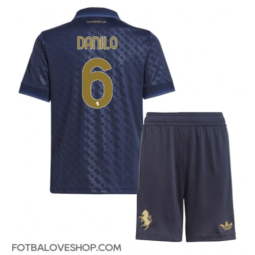 Juventus Danilo Luiz #6 Dětské Alternativní Dres 2024-25 Krátký Rukáv (+ trenýrky)