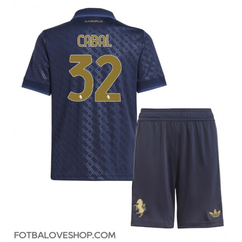 Juventus Juan Cabal #32 Dětské Alternativní Dres 2024-25 Krátký Rukáv (+ trenýrky)