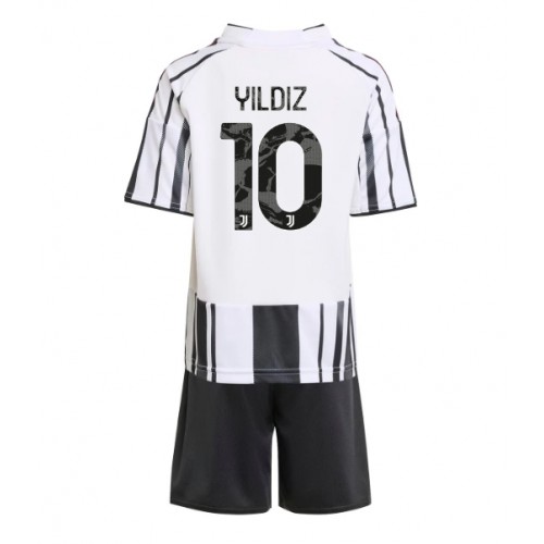 Juventus Kenan Yildiz #10 Dětské Domácí Dres 2025-26 Krátký Rukáv (+ trenýrky)