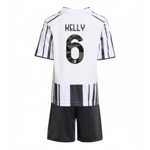 Juventus Lloyd Kelly #6 Dětské Domácí Dres 2025-26 Krátký Rukáv (+ trenýrky)