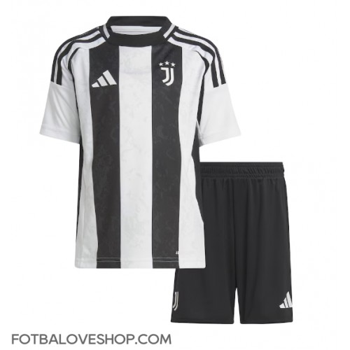 Juventus Manuel Locatelli #5 Dětské Domácí Dres 2024-25 Krátký Rukáv (+ trenýrky)