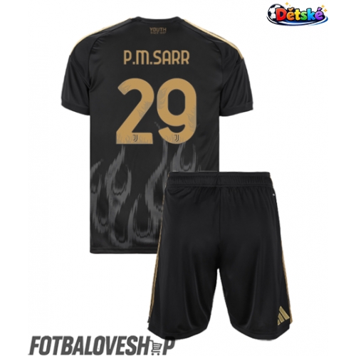 Juventus Pape Matar Sarr #29 Dětské Alternativní Dres 2026-27 Krátký Rukáv (+ trenýrky)