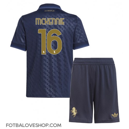 Juventus Weston McKennie #16 Dětské Alternativní Dres 2024-25 Krátký Rukáv (+ trenýrky)