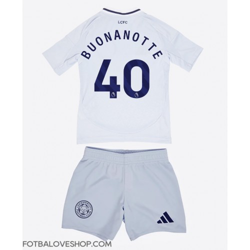 Leicester City Facundo Buonanotte #40 Dětské Alternativní Dres 2024-25 Krátký Rukáv (+ trenýrky)