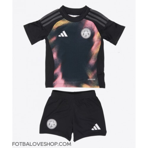 Leicester City Facundo Buonanotte #40 Dětské Venkovní Dres 2024-25 Krátký Rukáv (+ trenýrky)