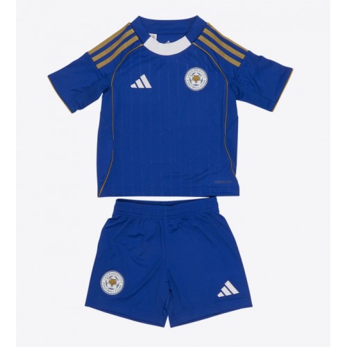 Leicester City Issahaku Fatawu #7 Dětské Domácí Dres 2025-26 Krátký Rukáv (+ trenýrky)