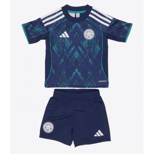 Leicester City Issahaku Fatawu #7 Dětské Venkovní Dres 2025-26 Krátký Rukáv (+ trenýrky)