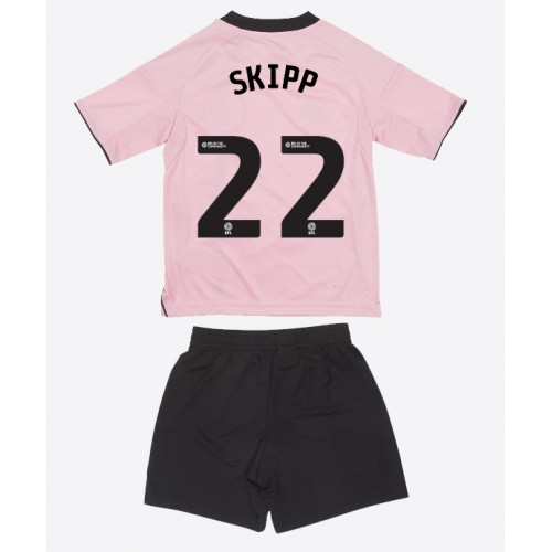 Leicester City Oliver Skipp #22 Dětské Alternativní Dres 2025-26 Krátký Rukáv (+ trenýrky)