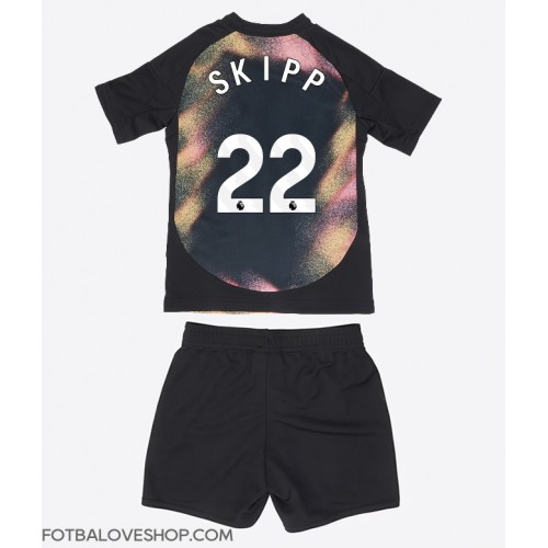 Leicester City Oliver Skipp #22 Dětské Venkovní Dres 2024-25 Krátký Rukáv (+ trenýrky)