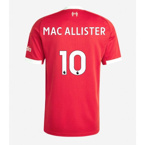 Liverpool Alexis Mac Allister #10 Domácí Dres 2025-26 Krátký Rukáv