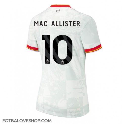 Liverpool Alexis Mac Allister #10 Dámské Alternativní Dres 2024-25 Krátký Rukáv