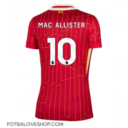 Liverpool Alexis Mac Allister #10 Dámské Domácí Dres 2024-25 Krátký Rukáv