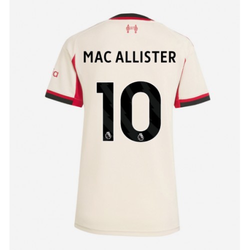 Liverpool Alexis Mac Allister #10 Dámské Venkovní Dres 2025-26 Krátký Rukáv