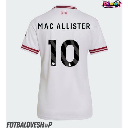 Liverpool Alexis Mac Allister #10 Dámské Venkovní Dres 2026-27 Krátký Rukáv