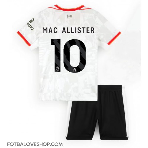 Liverpool Alexis Mac Allister #10 Dětské Alternativní Dres 2024-25 Krátký Rukáv (+ trenýrky)