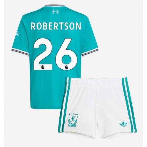 Liverpool Andrew Robertson #26 Dětské Alternativní Dres 2025-26 Krátký Rukáv (+ trenýrky)
