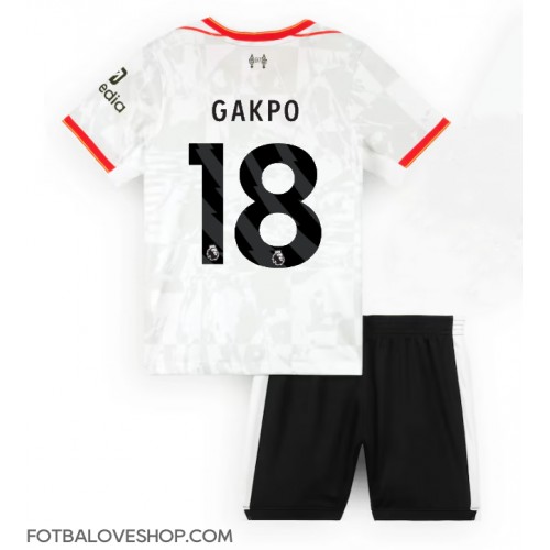 Liverpool Cody Gakpo #18 Dětské Alternativní Dres 2024-25 Krátký Rukáv (+ trenýrky)