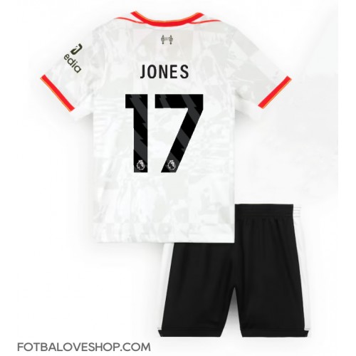 Liverpool Curtis Jones #17 Dětské Alternativní Dres 2024-25 Krátký Rukáv (+ trenýrky)