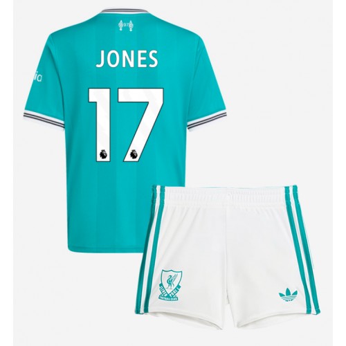Liverpool Curtis Jones #17 Dětské Alternativní Dres 2025-26 Krátký Rukáv (+ trenýrky)