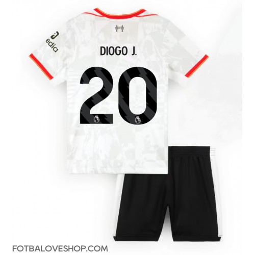Liverpool Diogo Jota #20 Dětské Alternativní Dres 2024-25 Krátký Rukáv (+ trenýrky)