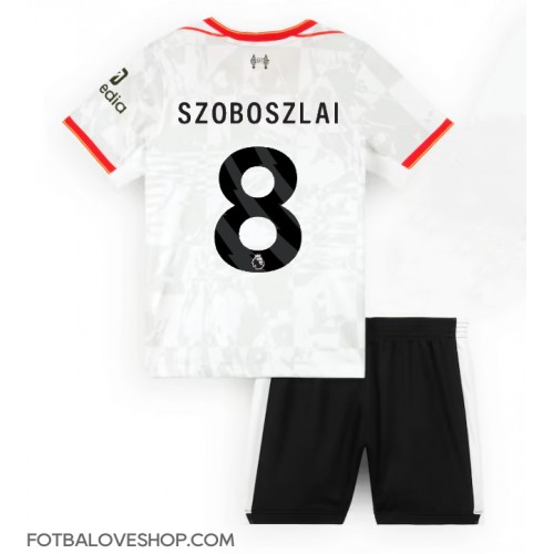Liverpool Dominik Szoboszlai #8 Dětské Alternativní Dres 2024-25 Krátký Rukáv (+ trenýrky)