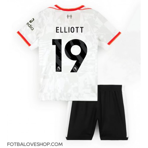 Liverpool Harvey Elliott #19 Dětské Alternativní Dres 2024-25 Krátký Rukáv (+ trenýrky)