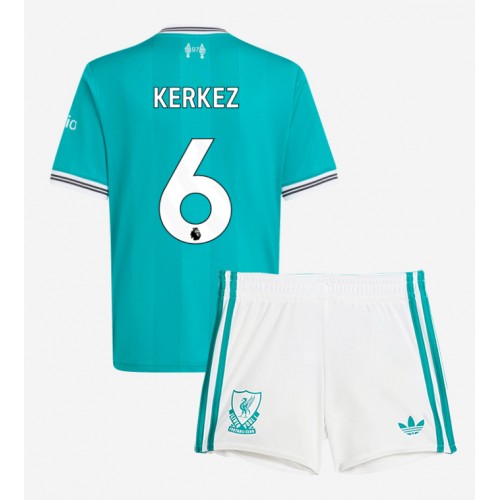 Liverpool Milos Kerkez #6 Dětské Alternativní Dres 2025-26 Krátký Rukáv (+ trenýrky)