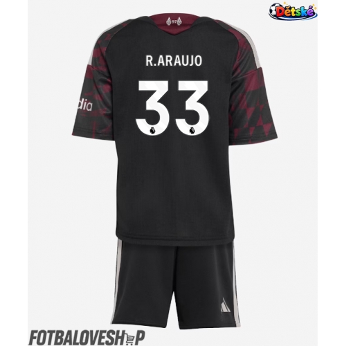 Liverpool Ronald Araujo #33 Dětské Alternativní Dres 2026-27 Krátký Rukáv (+ trenýrky)