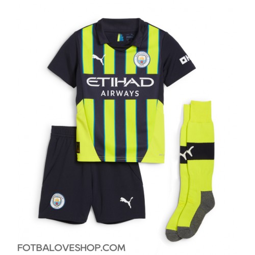 Manchester City Ilkay Gundogan #19 Dětské Venkovní Dres 2024-25 Krátký Rukáv (+ trenýrky)
