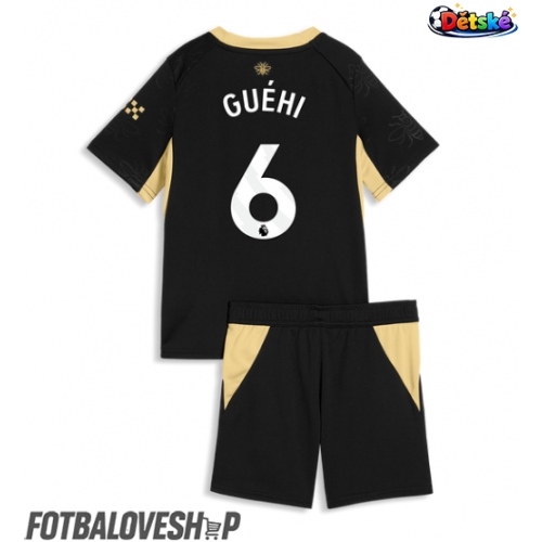 Manchester City Marc Guehi #6 Dětské Venkovní Dres 2026-27 Krátký Rukáv (+ trenýrky)