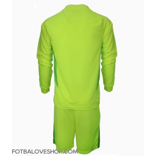 Manchester United Brankářské Dětské Venkovní Dres 2024-25 Dlouhý Rukáv (+ trenýrky)