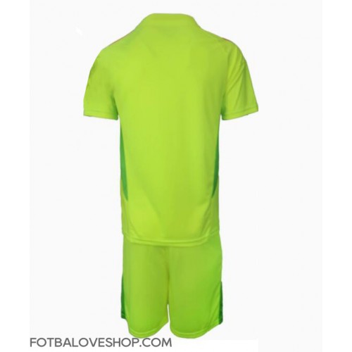 Manchester United Brankářské Dětské Venkovní Dres 2024-25 Krátký Rukáv (+ trenýrky)