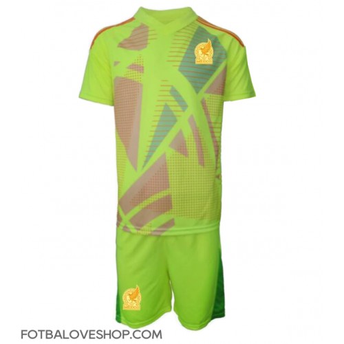 Mexiko Brankářské Dětské Venkovní Dres Copa America 2024 Krátký Rukáv (+ trenýrky)